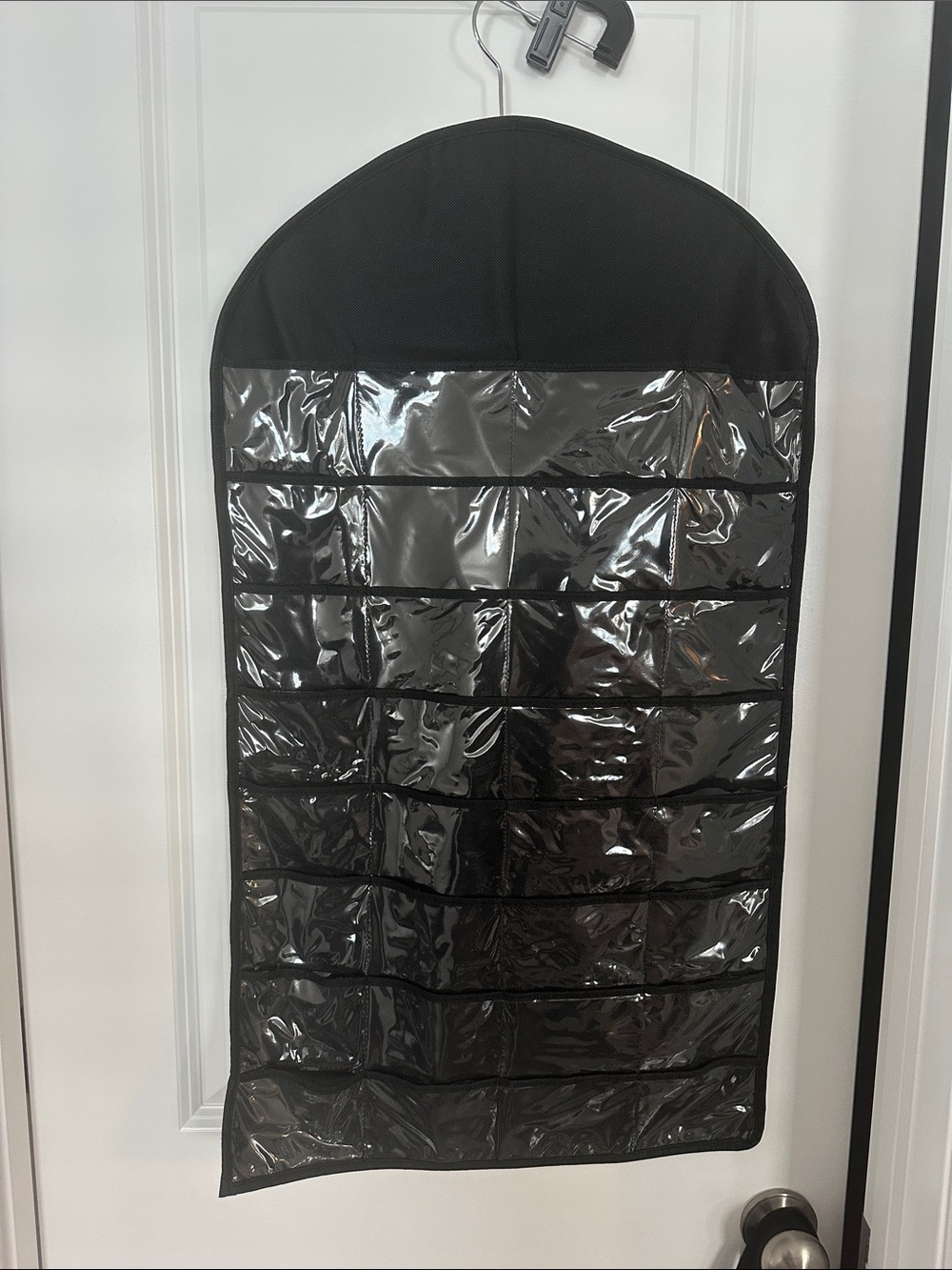 Black Hanging Toiletry & Accessory Organizer